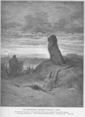 1 Kings 13 - A Disobedient Prophet Is Slain by a Lion